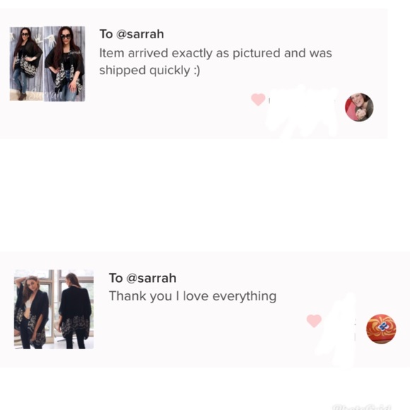 Last 1 New Boho Floral Embroidered Kimono - Picture 5 of 7